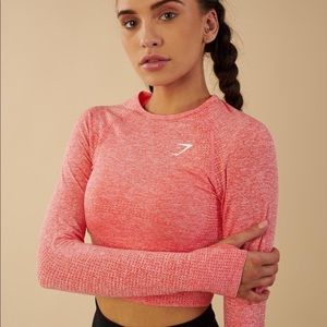 Gymshark vital seamless long sleeve crop top